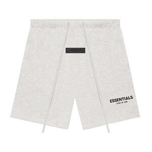 ESSENTIALS LIGHT OATMEAL SWEATSHORTS